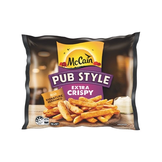 McCain Pub Style Chips or Wedges 750g or Healthy Choice Chips 1 kg