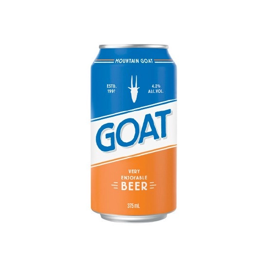 Mountain GOAT Very Enjoyable Beer Cans 6x375ml