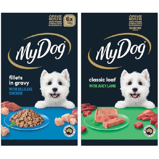 My Dog Wet Dog Food Pk 6 x 100g