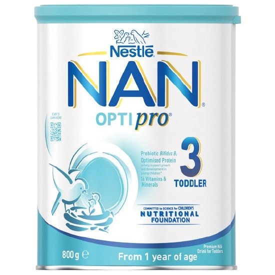 Nestle NAN Optipro Stage 3 Baby Formula 800g – Limit of 2 per Customer