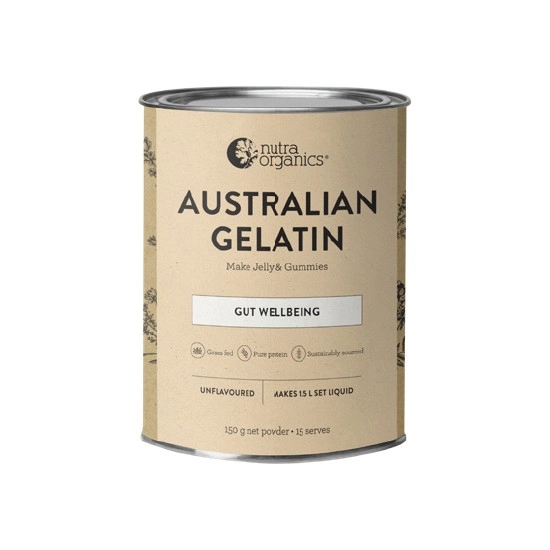 Nutra Organics Gelatin Unflavoured 150g – From the Health Food Aisle