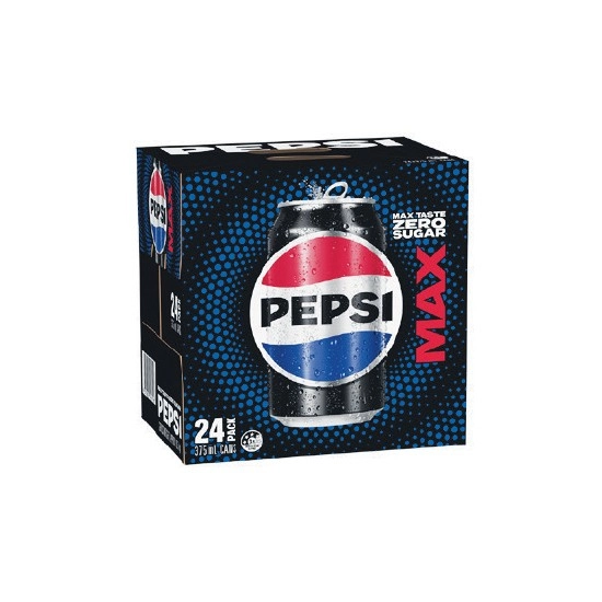 Pepsi Max, Solo Zero, Sunkist Zero or Mountain Dew 24 x 375ml