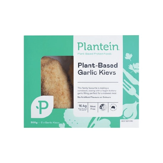 Plantein Plant-Based Garlic Kievs 300g – From the Fridge