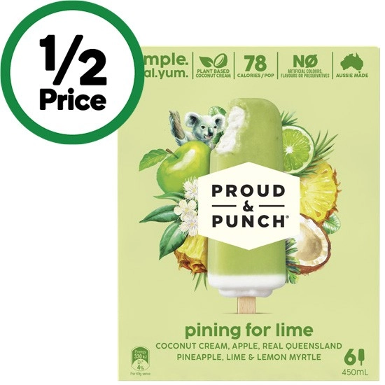 Proud & Punch Sticks 420-450g Pk 6 – From the Freezer