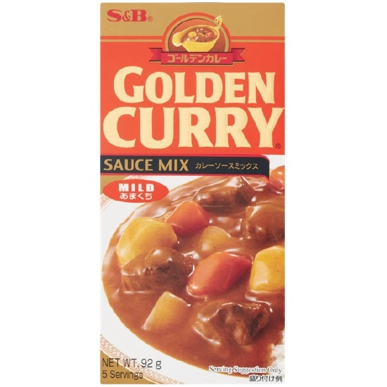 S&B Golden Curry Mix 92g