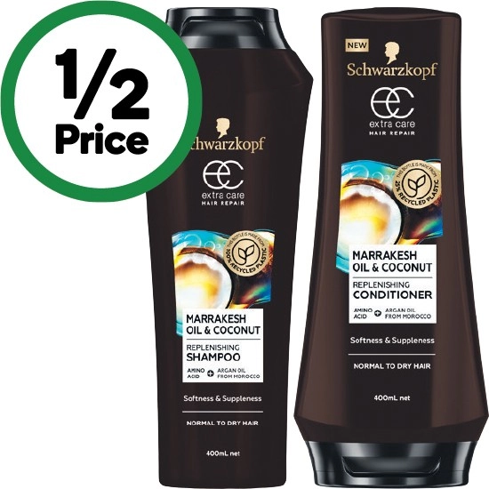 Schwarzkopf Extra Care Shampoo or Conditioner 400ml