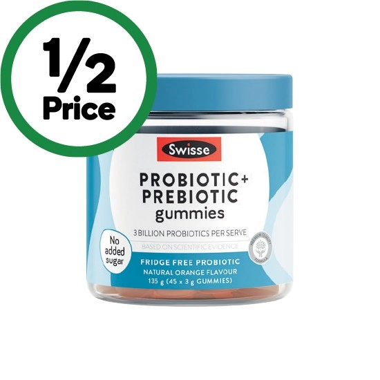 Swisse Adult Probiotic & Prebiotic Gummies Pk 45~