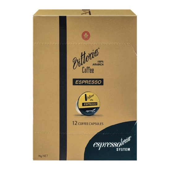 Vittoria Espressotoria Capsules Pk 12