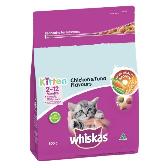 Whiskas Dry Cat Food 800g