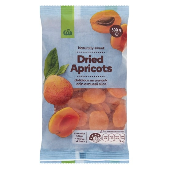 Woolworths Apricot Dried 500g