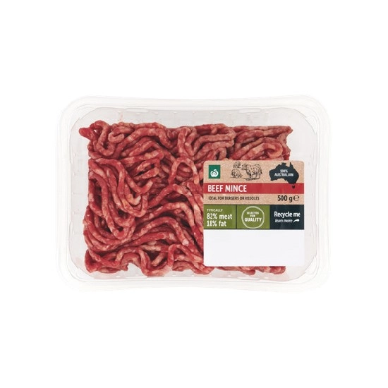 Woolworths Australian Beef Mince 500g