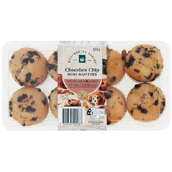 Woolworths Muffins Pk 4-8