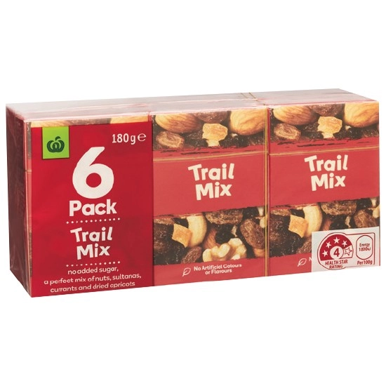 Woolworths Trail Mix 30g x Pk 6