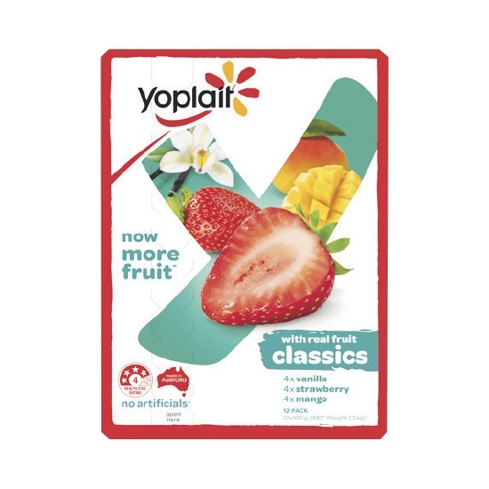 Yoplait Yoghurt 12 x 100g – From the Fridge