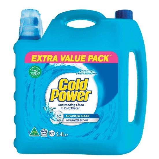 Cold Power Advanced Clean Laundry Liquid 5.4 Litre