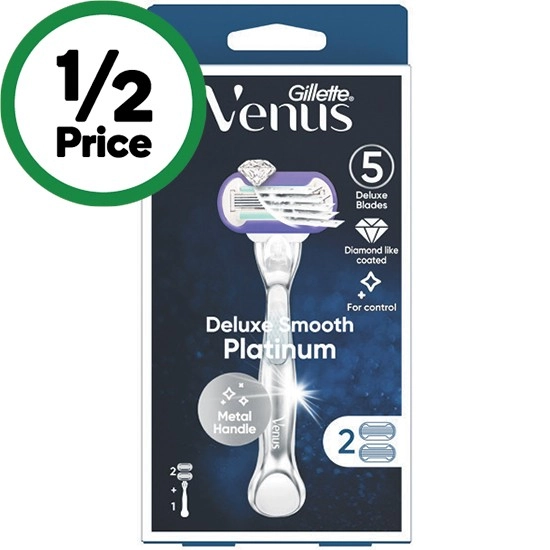 Gillette Venus Deluxe Smooth Platinum Razor