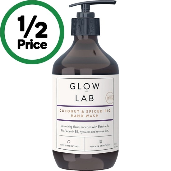 Glow Lab Hand Wash Pump 300ml