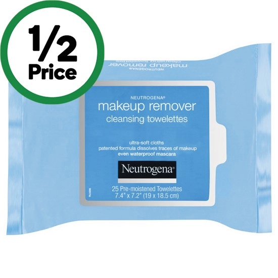 Neutrogena Makeup Remover Cleansing Wipes Pk 25