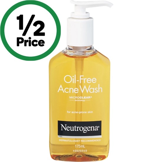 Neutrogena Oil-Free Acne Wash Cleanser 175ml