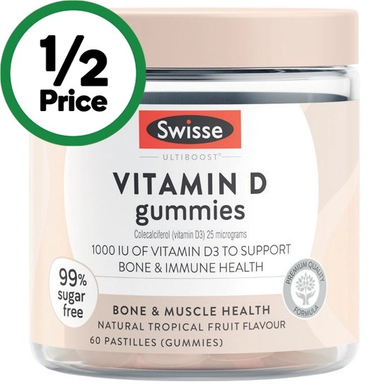 Swisse Vitamin D Gummies Pk 60*