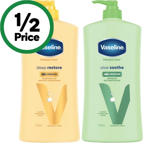 Vaseline Body Lotion 750ml