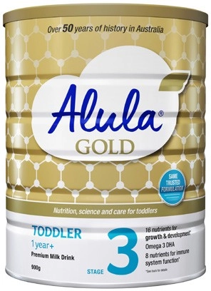 Alula Gold Toddler Stage 3 Milk Drink 900g