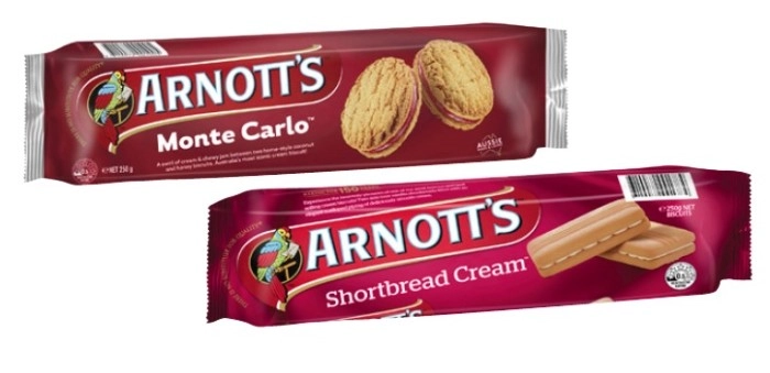 Arnott's Cream Biscuits 200g-250g