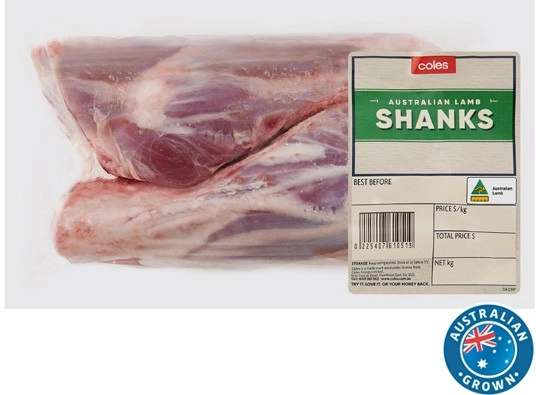 Coles Australian Lamb Shanks 2 Pack