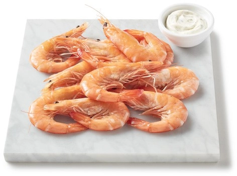 Coles Thawed Cooked Vannamei Prawns