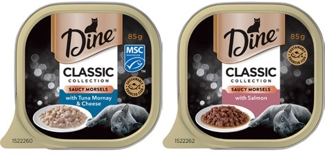 Dine Classic Collections Cat Food Tray 85g