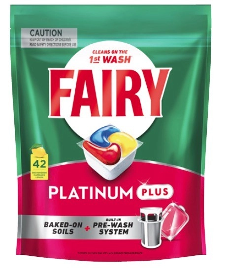 Fairy Platinum Plus Dishwashing Tablets 42 Pack