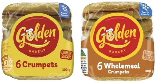 Golden Crumpet Rounds 6 Pack