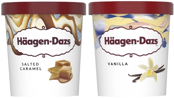 Häagen Dazs Tubs 420mL-457mL