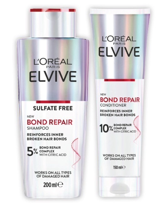 L'Oréal Elvive Bond Repair Shampoo 200mL or Conditioner 150mL