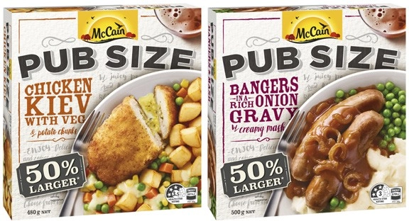 McCain Pub Size Meal 480g-500g