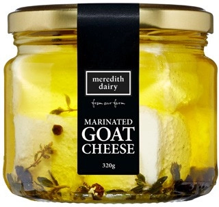 Meredith Dairy Marinated Goat Cheese 320g