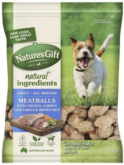 Nature's Gift Meatballs Dog Food 650g-700g