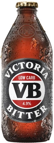 NEW Victoria Bitter Low Carb Bottles 6x330mL