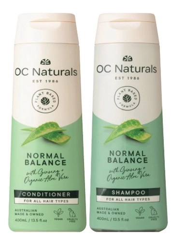 OC Naturals Shampoo or Conditioner 400mL