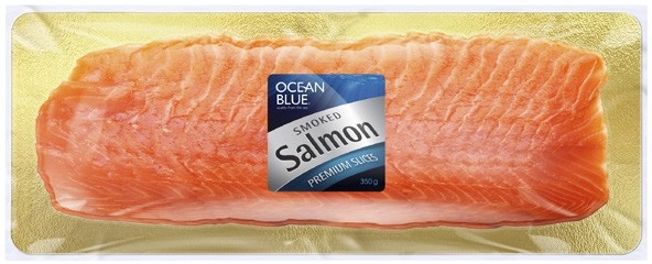 Ocean Blue Sliced Smoked Salmon 350g