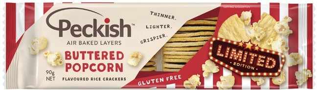 Peckish White Rice Crackers 90g