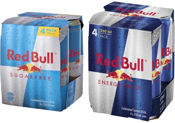 Red Bull Energy Drink 4x250mL