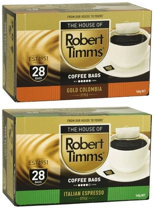 Robert Timms Coffee Bags 24 Pack-28 Pack