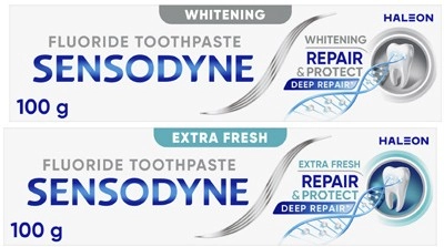 Sensodyne Whitening or Extra Fresh Repair & Protect Paste 100g^