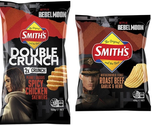 Smith's Crinkle Cut Chips or Double Crunch 150g-170g