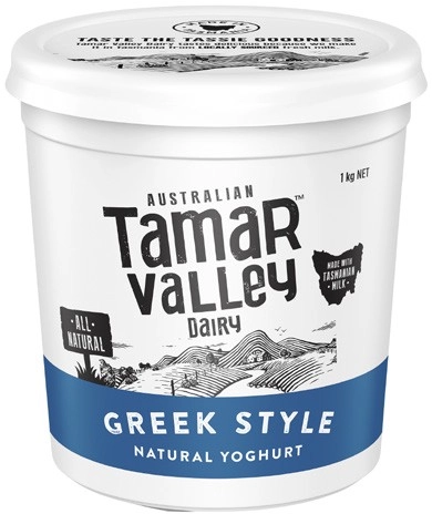 Tamar Valley Dairy Greek Style Yoghurt 1kg