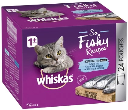 Whiskas Oh So Cat Food 24x85g