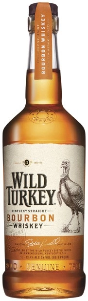 Wild Turkey Kentucky Straight Bourbon Whiskey 1 Litre