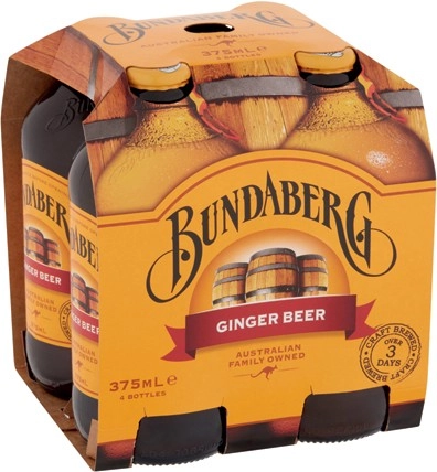 Bundaberg Drinks 4x375mL Selected Varieties