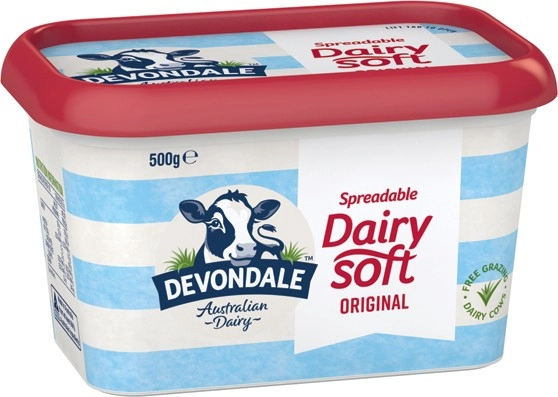 Devondale Spreadable Butter 500g Selected Varieties